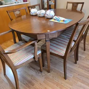 Vintage French Provincial Style Table & Chairs