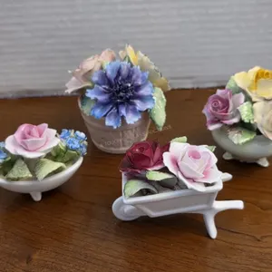 Vintage Porcelain Florals Lot