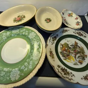 Vintage Plates Lot