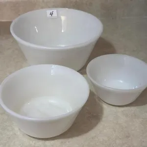 Vintage Graduated Federal Glass Bowls