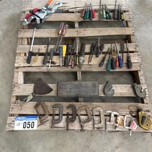 Pallet Lot; Screwdrivers, C-Clamps