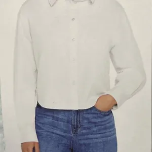 Gap White Button-Up Shirt Size M/M With Tags