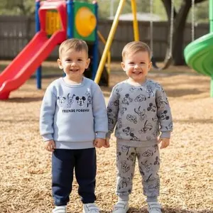 MAD Engine 2-Piece Toddler Outfit, 24M, Featuring Disney Mickey
