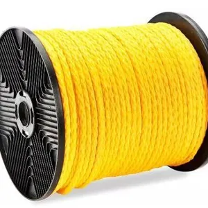 Yellow Polypropylene Rope Reel