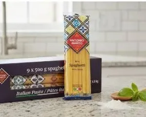 Antonio Amato Spaghetti Italian Pasta, 9 x 500 g