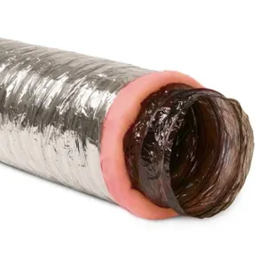 Imperial Insulated Air Duct, 4 in. x 10 ft., UL 181 Certified
