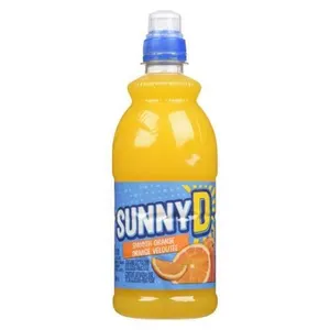12 Bottles of SunnyD Smooth Orange, 500mL Each