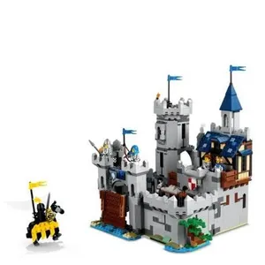 LEGO Creator 31168 Medieval Horse Knight Castle 3-in-1 in a plastic display case