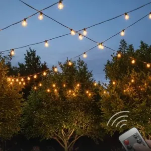 100FT ST38 Outdoor String Light 2700K With Remote