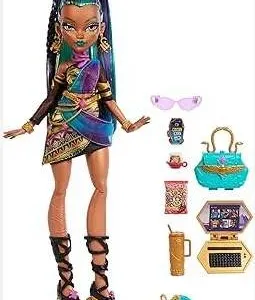 Monster High Nefera de Nile Doll with Accessories – Mattel 80s Edition