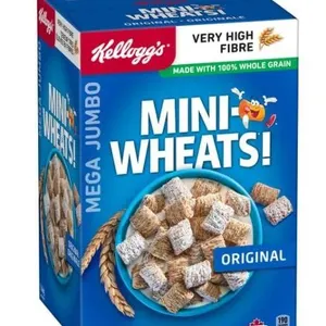 Kellogg’s Mini-Wheats Mega Jumbo Cereal, 1.6 kg, Made in Canada
