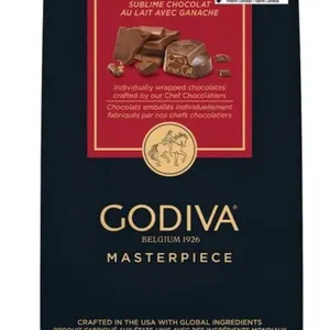 Godiva Masterpiece Heavenly Milk Chocolate with Ganache, 428 g