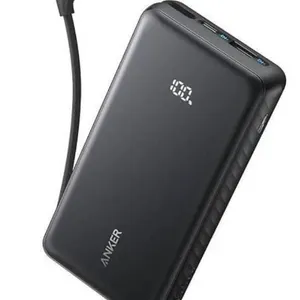 Anker A1691 Zolo Power Bank 20W/30W with Built-in USB-C Cable
