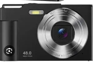 Digital Camera with 48 MP Resolution and 16X Zoom for Beginners