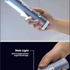 Philips SFL1188 Dual-Mode Rechargeable LED Flashlight