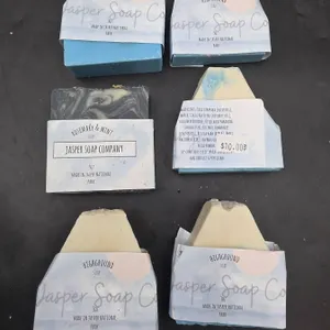 6 Assorted Bars of Hand Crafted Bars from Jasper Soap Company