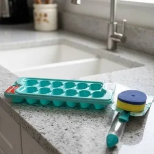 GoodCook Ice Tray 2-Pack and Co-op Gold Dish Wand