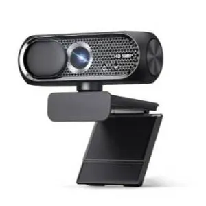 Shncqio 1080P Full HD Webcam with Privacy Cover and Active Light Correction
