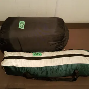 Cabela’s Forest 20 Degree Sleeping Bag and One-Person Tent