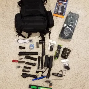 Survival Gear Backpack with Tools and Accessories