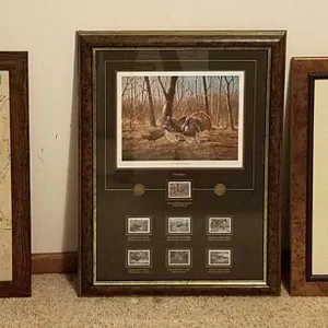 Three Framed Wildlife Prints, Two with Limited Edition Markings