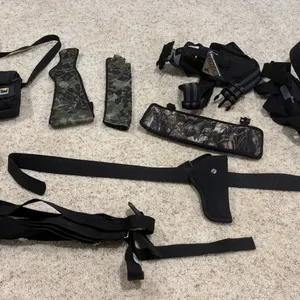 Camouflage Hunting Accessories and Tactical Gear Set