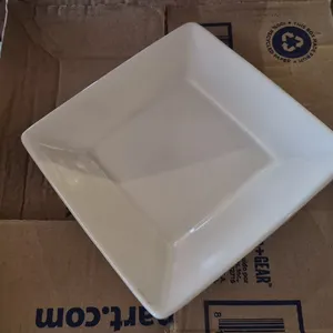 (31) 7-1/2" Square Ceramic Plates
