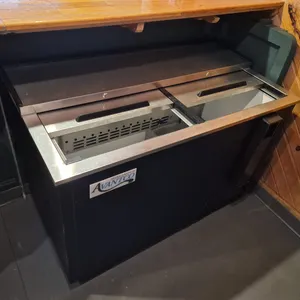 Avantco 50" Bottle Cooler with Slide Top Covers - Model # 178HBB50HC - 115 Volts; 1 Phase