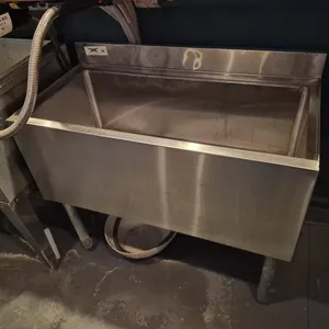Regency 36" Wide Stainless Steel Under Bar Ice Bin - Model # 600IB1836 - NSF Approved