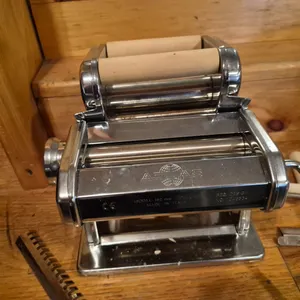 Marcato Hand Crank Pasta Maker with Extra Attachments - Model # ATLAS150