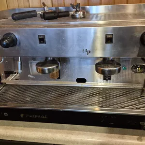 Promac Dual Expresso Machine with Frother and Heated Top