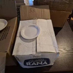 (53) 5-1/2" Ceramic Bread Plates