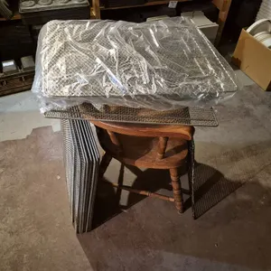 Assorted Wire Racks - (Chair Not Included)