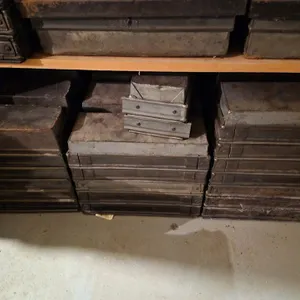 Shelf of Assorted Loaf Pans