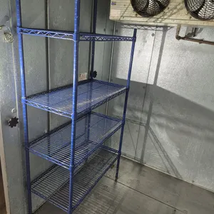 Sysco Metro Style 4 Tier Epoxy Coated Shelving Unit - 18" x 48" x 74.5" - NSF Approved