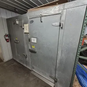 Leer Walk in Cooler with 2 Doors; Remote Compressor; and Floor Panels - Interior is 180" x 63" x ...