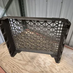 Stainless Steel 2 Tier Cart with Handles - 46" x 18" x 36"