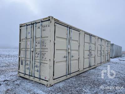 2023 40 ft One-Way High Cube Multi-Door Storage Container