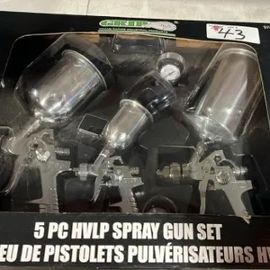 Unused 5 Piece HVLP Spray Gun Kit. #LYN