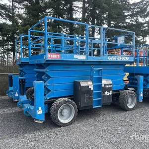 2016 Genie GS-5390RT 4x4 Diesel Scissor Lift