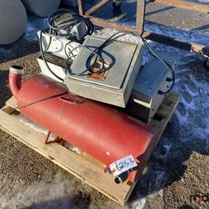 Pallet of Titan Logix Corp. Monitor Boxes, Unit Heater & Pressure Tank
 UNRESERVED