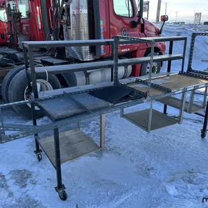 8' Rolling Workbench & Shelf
 UNRESERVED