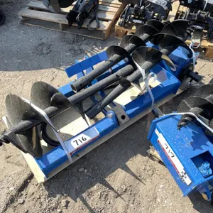 Skid Steer Auger Set (8'', 12'' & 16'' Rod)
 UNRESERVED