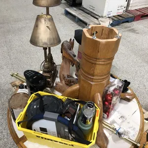 Round Table, Coffee Maker, Table Lamp, Fish Carving and More
 UNRESERVED