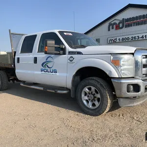 2013 Ford F350 XLT Crew Cab Flatbed Truck
 UNRESERVED