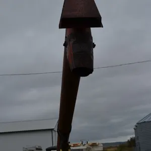 Sakundiak Grain Auger, approx. 46'x8", sells without electric winch, sells without PTO drive