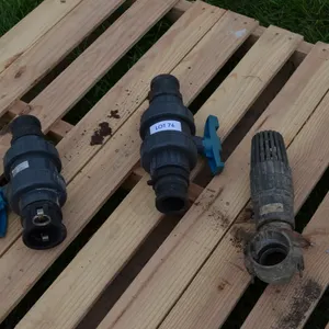 2 - 2" Gate Valves, 1 - 2" Check Valve