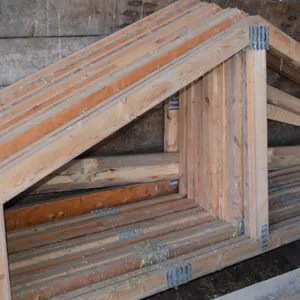 11 - 14 ft Truss Rafters, 2x4" Spruce Constructed