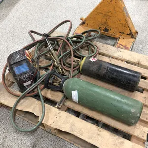 Welding Torch, Hose, Tank and Mask
 UNRESERVED