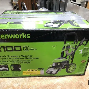 Greenworks 2100 PSI Electric Pressure Washer
 UNRESERVED